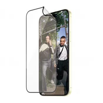 PanzerGlass ® ECO MATRIX displaybeschermfolie met D3O® iPhone 15 Plus | Ultra-Wide Fit met AlignerKit