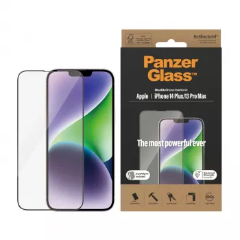PanzerGlass ® displaybeschermfolie iPhone 14 Plus | 13 Pro Max | Ultra-Wide Fit met EasyAligner