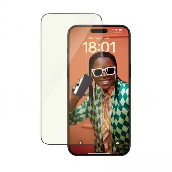 PanzerGlass ® EyeCARE™ displaybescherming iPhone 15 Pro Max | Ultra-Wide Fit met EasyAligner