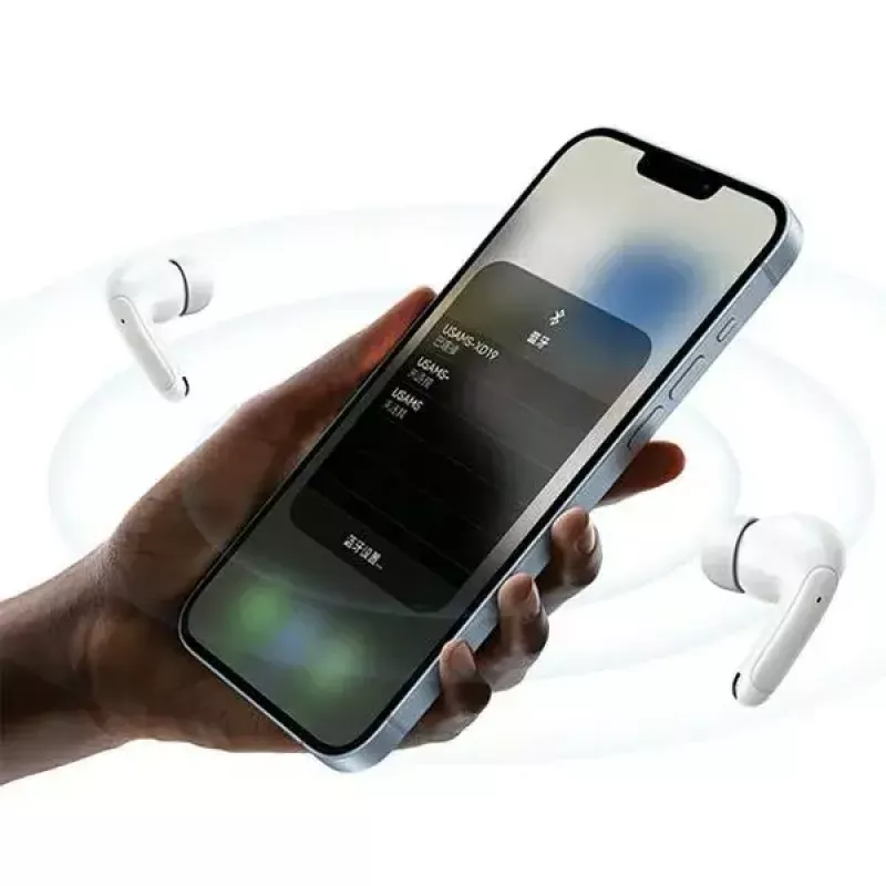 Bluetooth-koptelefoon Usams TW S 5.3 X-Don Dual mic lila