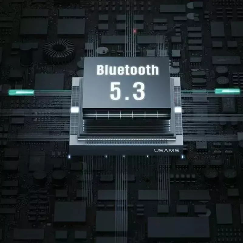 Bluetooth-koptelefoon Usams TW S 5.3 X-Don Dual mic lila