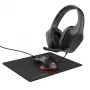 Trust GXT 790 Tridox 3-in-1 gamingbundel (headset, muis, muismat), zwart