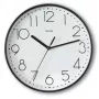 Hama Salina quartz horloge rond zwart, wit