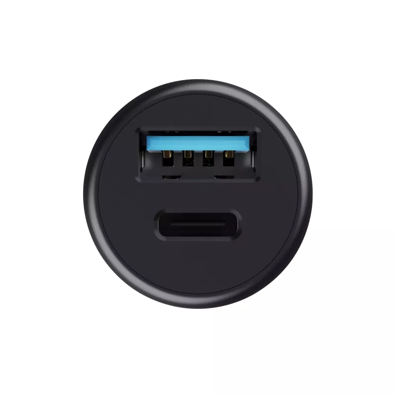 Trust Maxo 25197 autolader, 38 W, PD 3.0, QC 3.0, USB + USB-C, zwart