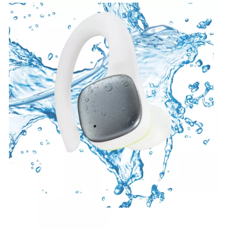 Hama Spirit Athletics headset True Wireless Stereo (TWS) ear-hook sport Bluetooth wit, geel