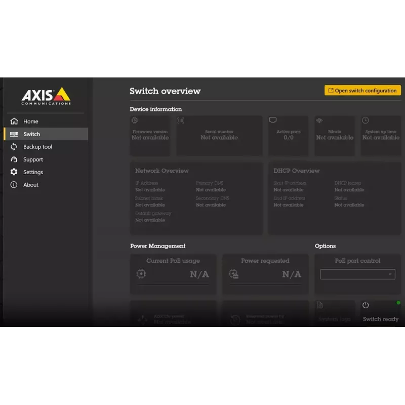 Axis Camera Station S9302 Mk II Desktopterminal, zwart