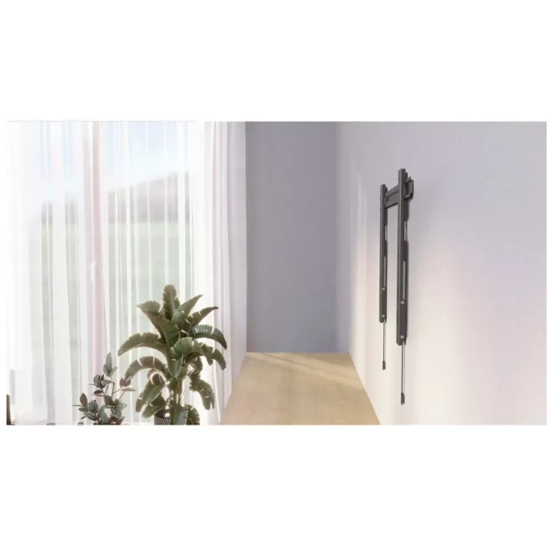 Hama 00220846 Ultraslim TILT tv-wandbeugel, 37-90 inch (229 cm), VESA tot 600x400, max. 80 kg, 15° kantelbaar, antraciet