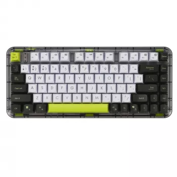 ASUS Jelly75 KD201 mechanisch toetsenbord, 75% layout, USB, RF draadloos en Bluetooth, veelkleurig