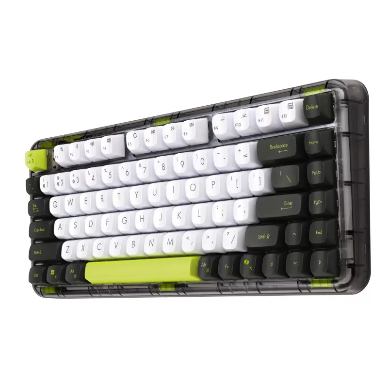 ASUS Jelly75 KD201 mechanisch toetsenbord, 75% layout, USB, RF draadloos en Bluetooth, veelkleurig