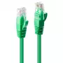 Lindy 0,3m Cat.6 U/UTP netwerkkabel, groen