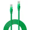 Lindy 0,3m Cat.6 U/UTP netwerkkabel, groen