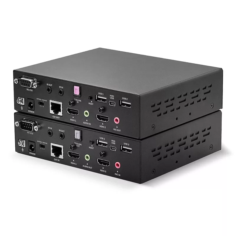 Lindy 100m Cat.6 dual head HDMI-, USB- en RS-232-extender