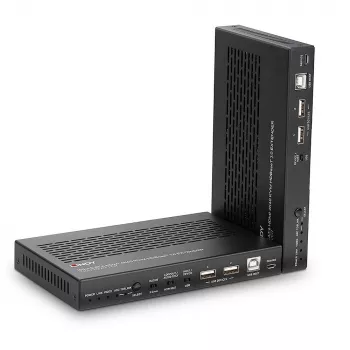Lindy 100m Cat.6A HDMI 4K60, audio, IR en RS-232 HDBaseT 3.0 KVM-extender