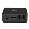 Lindy 2-poorts Type-C, DisplayPort 1.2 KVM-switch, 3840 x 2160 pixel, 4K Ultra HD, grijs