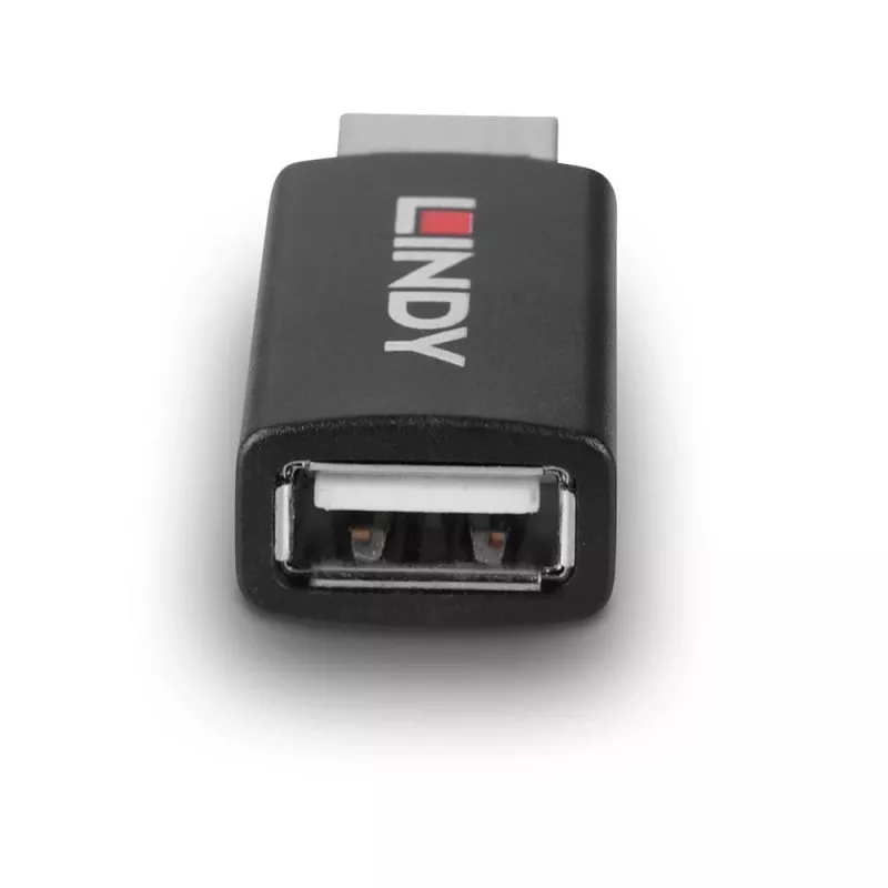 Lindy 71263 USB-adapter USB Type-A zwart
