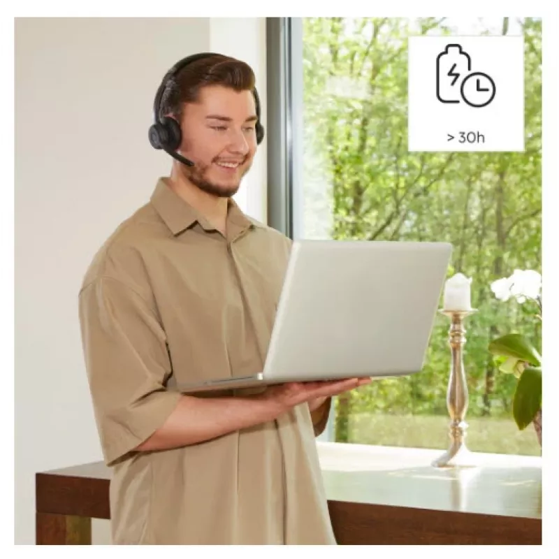 Hama BT700 headset draadloos hoofdband gesprekken/muziek USB Type-C Bluetooth zwart