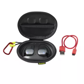 Hama Spirit Athletics headset True Wireless Stereo (TWS) oorbug sport Bluetooth zwart