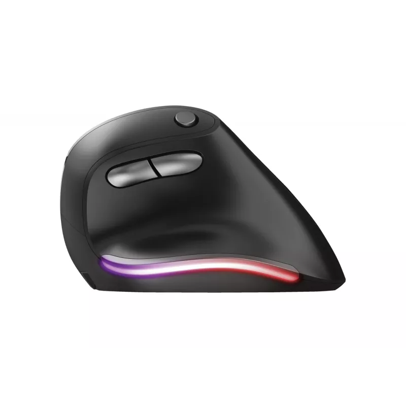 Trust Bayo Ergo Muis 24110, 6 knoppen, rechtshandig, RF draadloos, optisch, 2400 DPI