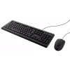 Trust TKM-250 toetsenbord muis inbegrepen kantoor USB QWERTZ Duits zwart