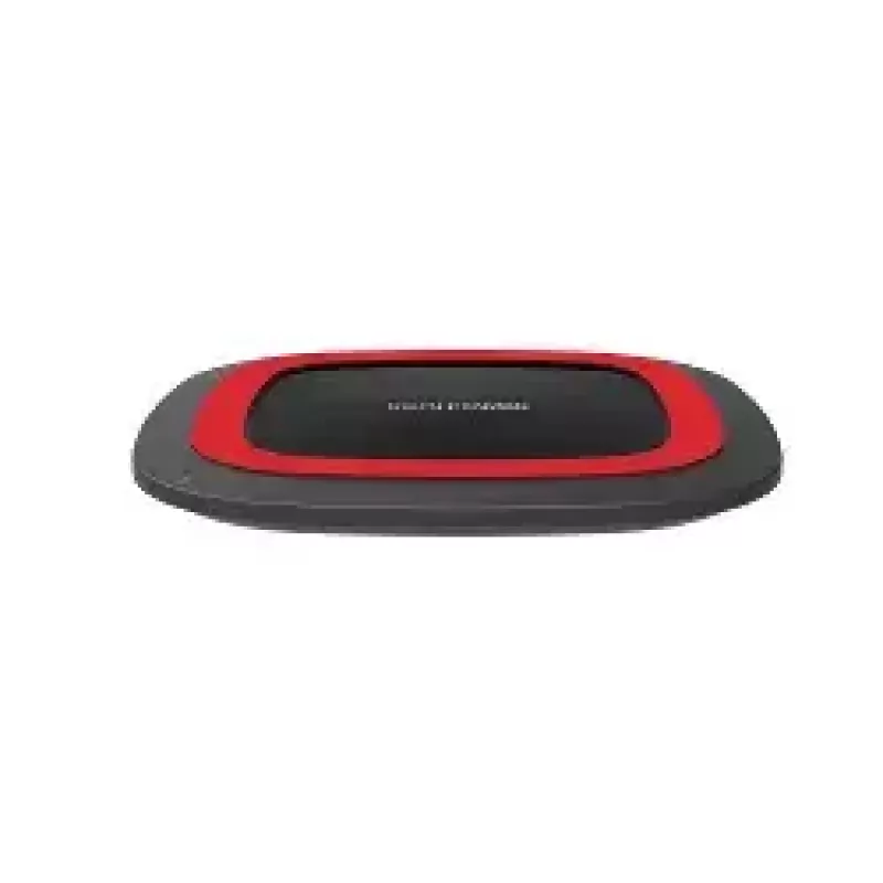 Draadloze oplader RealPower FreeCharge-10 smartphone zwart rood