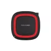 Draadloze oplader RealPower FreeCharge-10 smartphone zwart rood