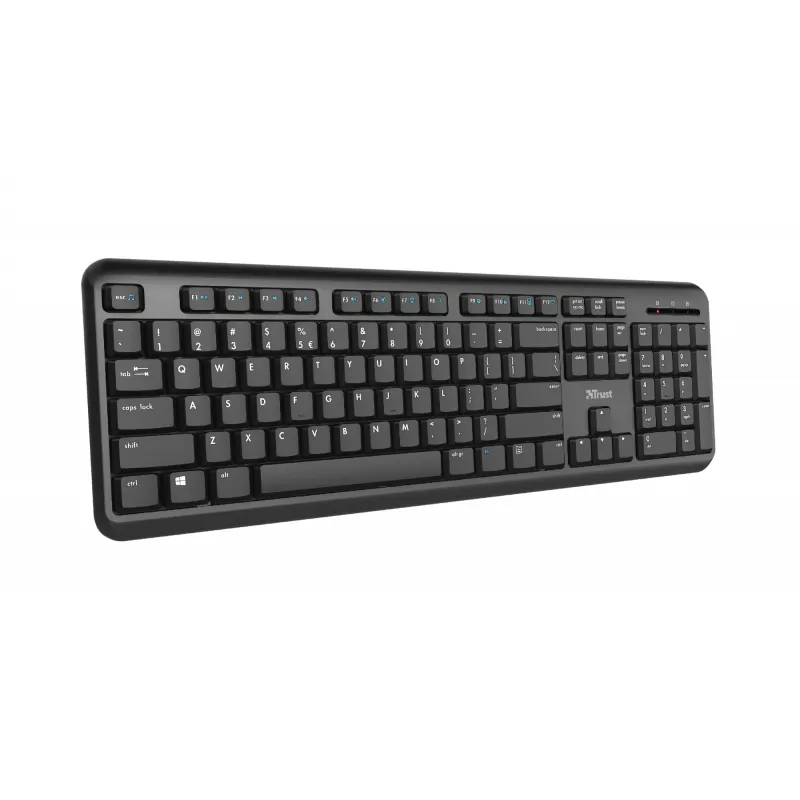 Trust Ody toetsenbord kantoor RF draadloos QWERTZ Duits zwart