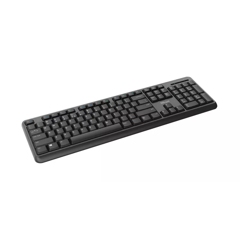 Trust Ody toetsenbord kantoor RF draadloos QWERTZ Duits zwart
