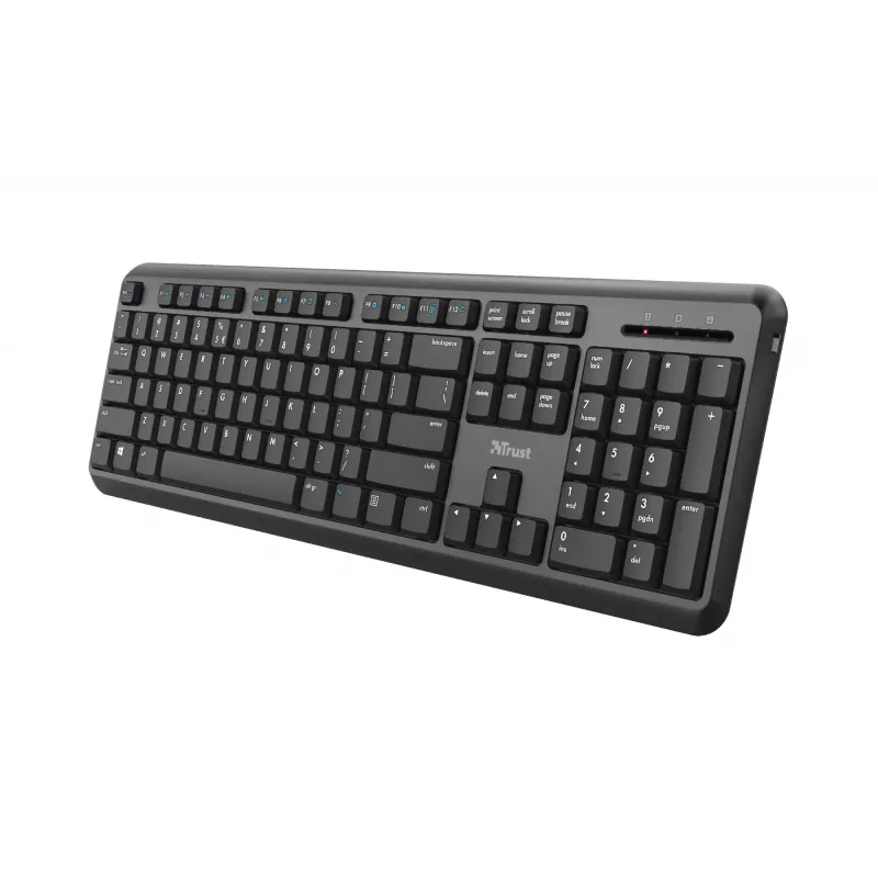 Trust Ody toetsenbord kantoor RF draadloos QWERTZ Duits zwart