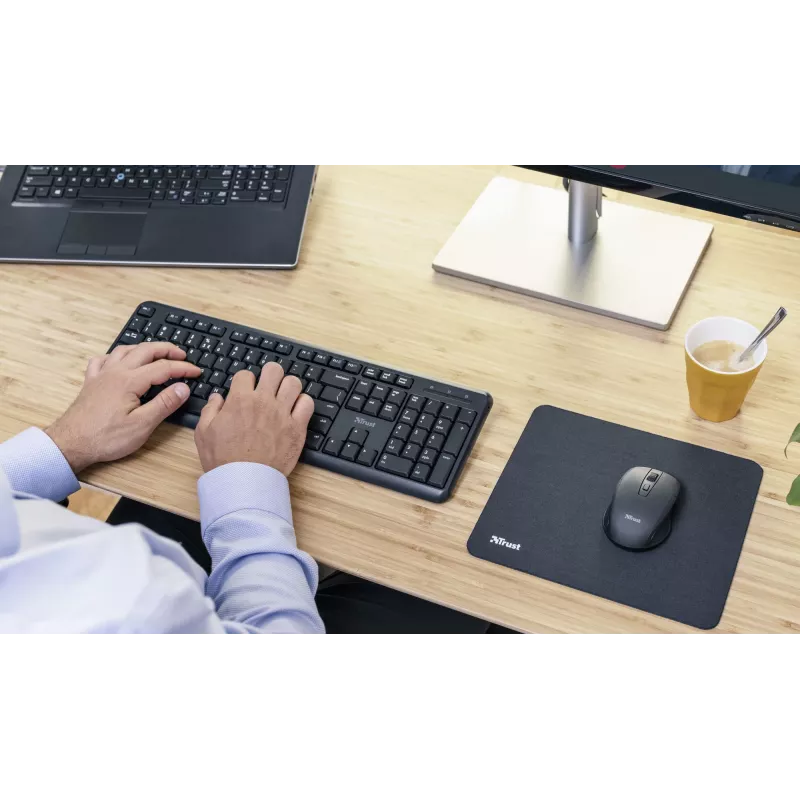 Trust Ody toetsenbord kantoor RF draadloos QWERTZ Duits zwart