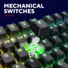 Gaming-toetsenbord Trust GXT 871 Zora mechanisch USB RGB zwart