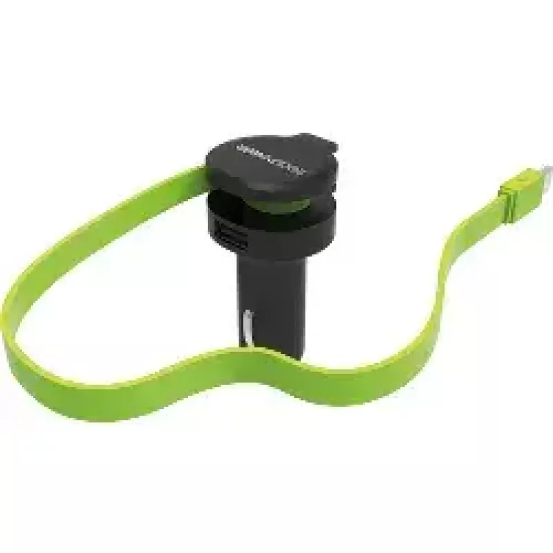 Mobiele oplader RealPower 257636 universeel zwart groen