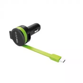 Mobiele oplader RealPower 257636 universeel zwart groen