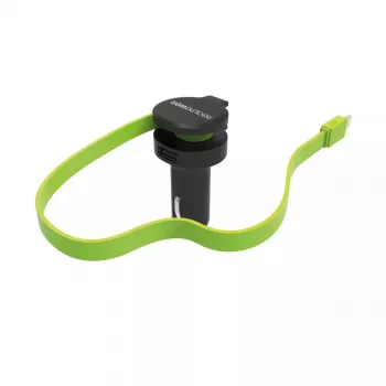 Mobiele oplader RealPower 257637 universeel zwart groen