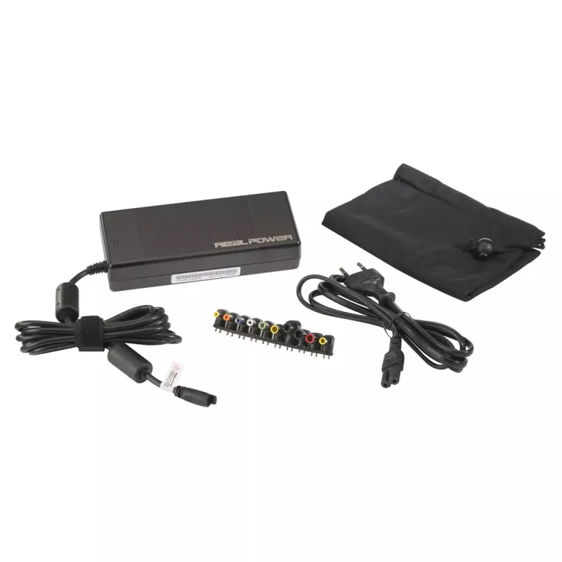 Voedingsadapter inverter RealPower 140474 binnen 40 W zwart