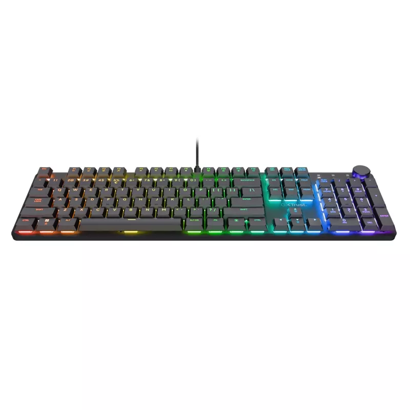 Gaming-toetsenbord Trust GXT 866 Torix mechanisch USB QWERTZ zwart