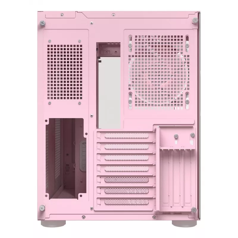 PC-behuizing COUGAR Gaming FV150 RGB midi tower roze
