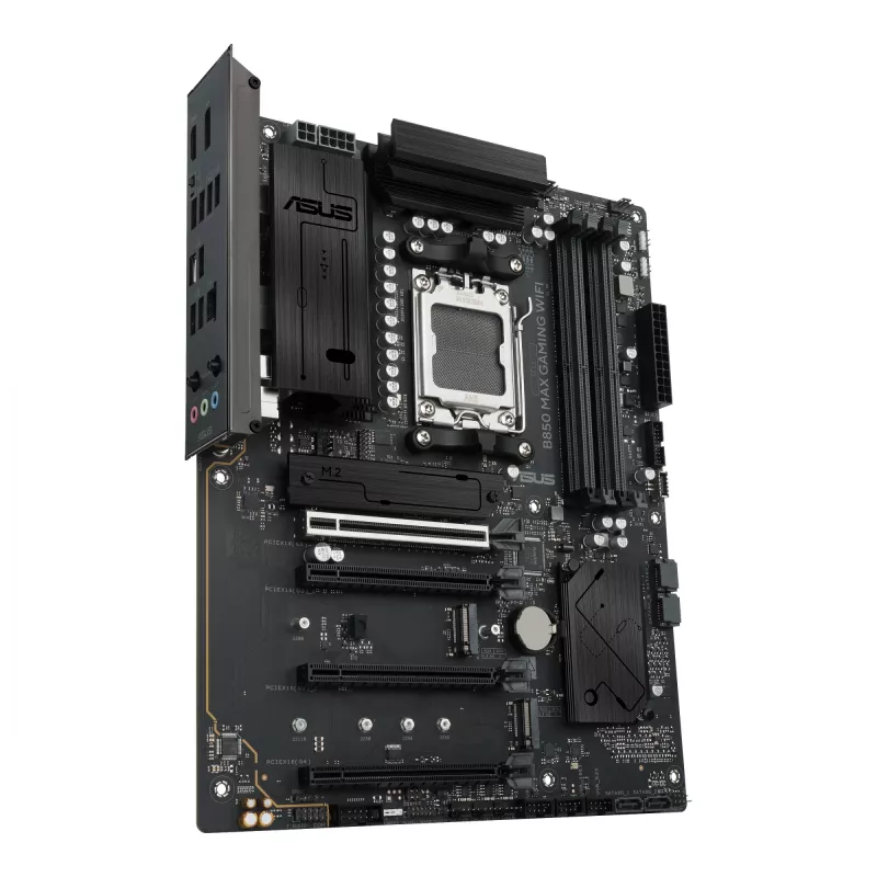 Moederbord ASUS B850 MAX GAMING WIFI Socket AM5 ATX, AMD B850, DDR5, 4 DIMM, 256 GB, Wi-Fi 6E, 2.5Gb Ethernet