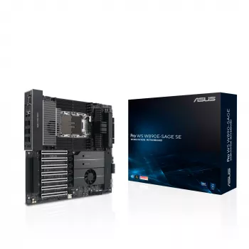 Moederbord ASUS Pro WS W890E-SAGE SE — Intel W890, LGA 4710-2, EEB, 8x DIMM DDR5, octa-channel, 10GbE