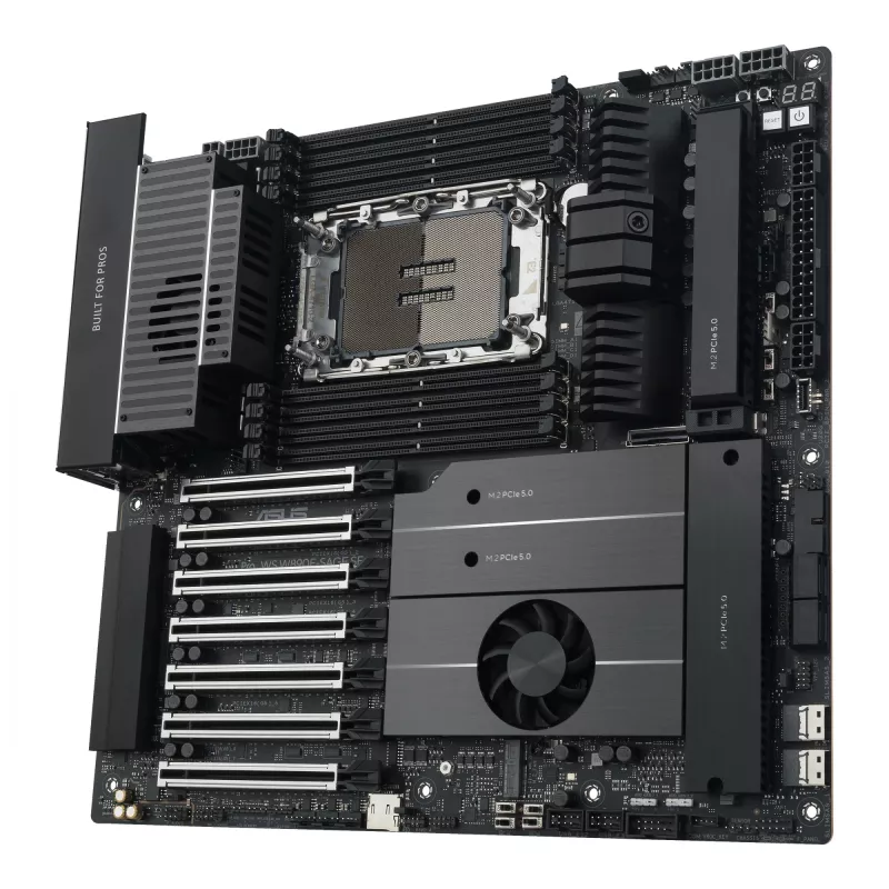Moederbord ASUS Pro WS W890E-SAGE SE — Intel W890, LGA 4710-2, EEB, 8x DIMM DDR5, octa-channel, 10GbE