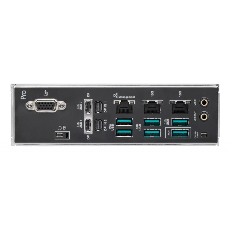 Moederbord ASUS Pro WS W890E-SAGE SE — Intel W890, LGA 4710-2, EEB, 8x DIMM DDR5, octa-channel, 10GbE