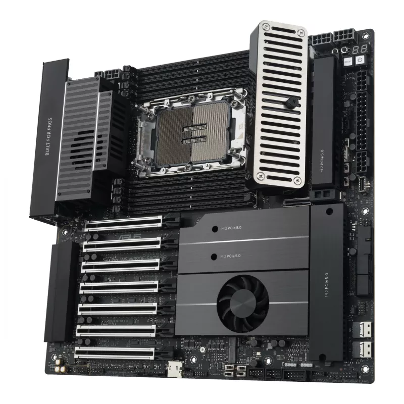 Moederbord ASUS Pro WS W890E-SAGE SE — Intel W890, LGA 4710-2, EEB, 8x DIMM DDR5, octa-channel, 10GbE