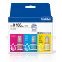 Originele Brother inktflessen BTD180CLVAL 3 stuks cyaan magenta geel