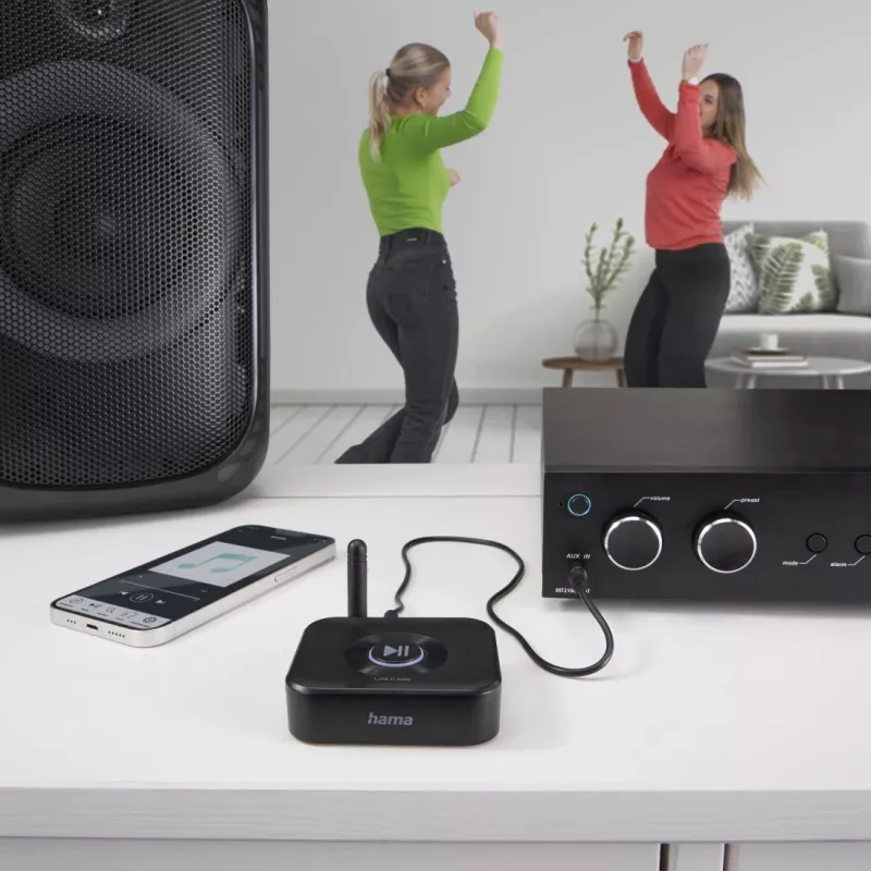 Hama Link.it solo Bluetooth-audio-ontvangeradapter, 00205321