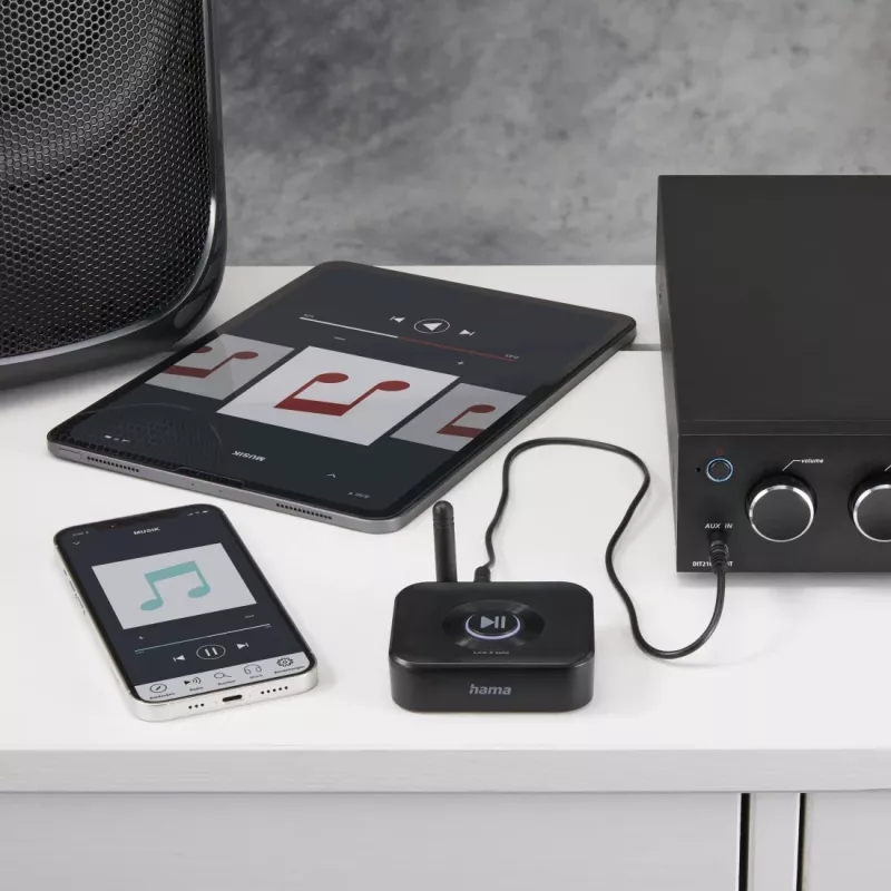 Hama Link.it solo Bluetooth-audio-ontvangeradapter, 00205321