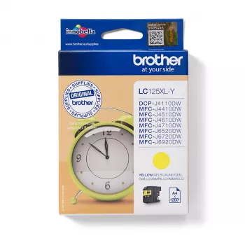 Brother LC-125XLY inktpatroon 1 st. origineel geel