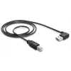 USB-kabel DeLOCK 1 m USB 2.0 A - B stekker/stekker zwart