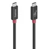 Hama USB-C-kabel, E-Marker, USB4 Gen4, 80 Gbit/s, 5 A, 240 W, 1,00 m