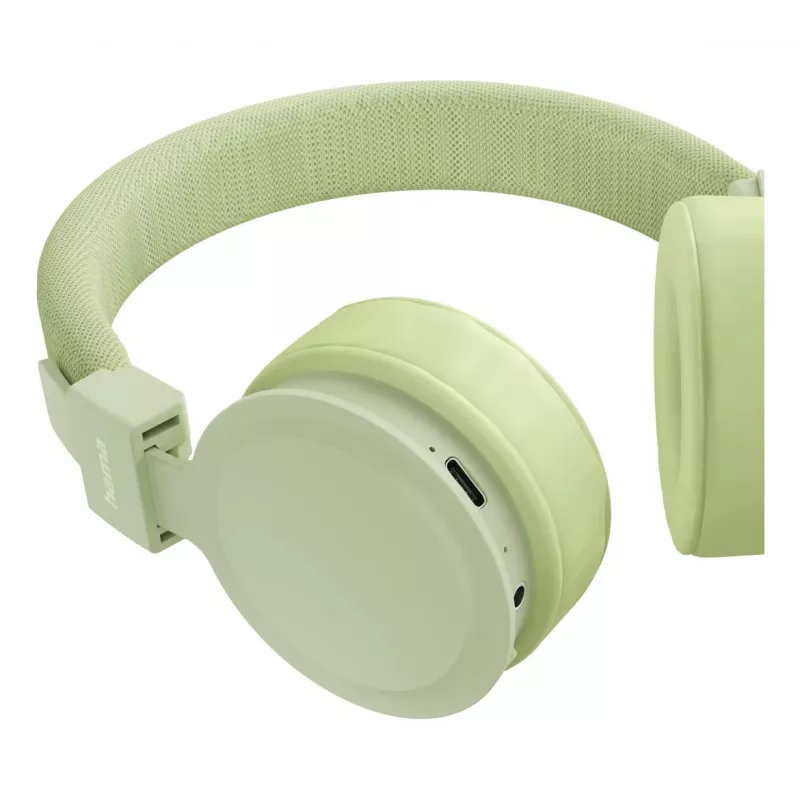 Hama Freedom Lit III headset draadloos hoofdband gesprekken/muziek USB Type-C Bluetooth groen