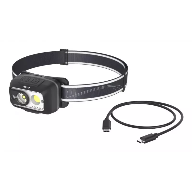Hama HL500-C zwart, grijs hoofdlamp LED