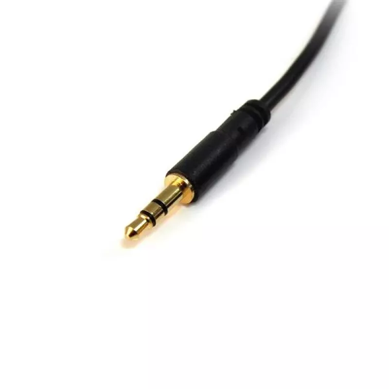 StarTech.com 3,05 m slanke 3,5-mm stereo-audiokabel – stekker/stekker